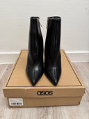 Sandales noires vernies