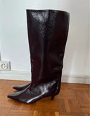 Bottines à talons noires